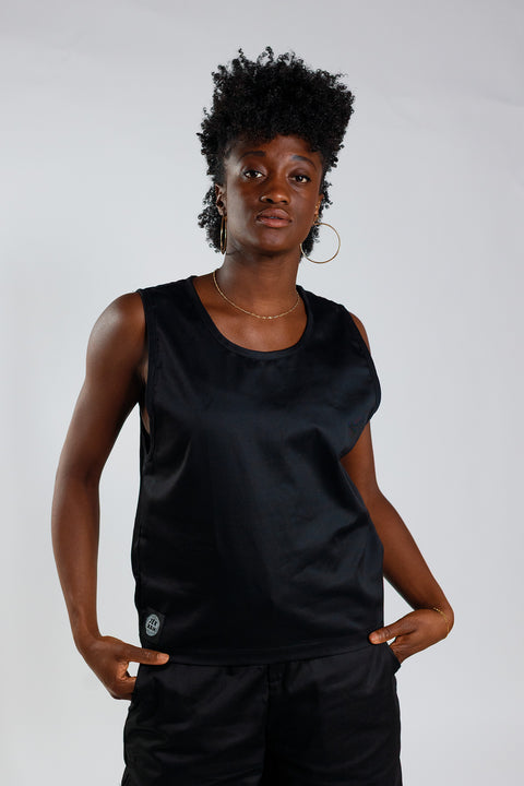 Cargo Singlet – Cargo Black - Female