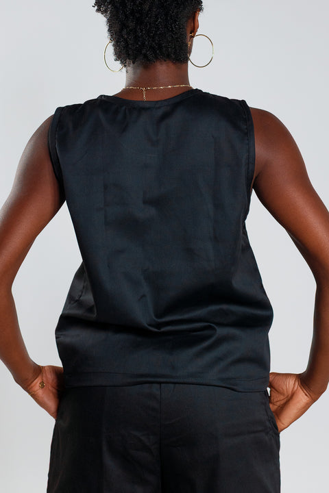 Cargo Singlet – Cargo Black - Female