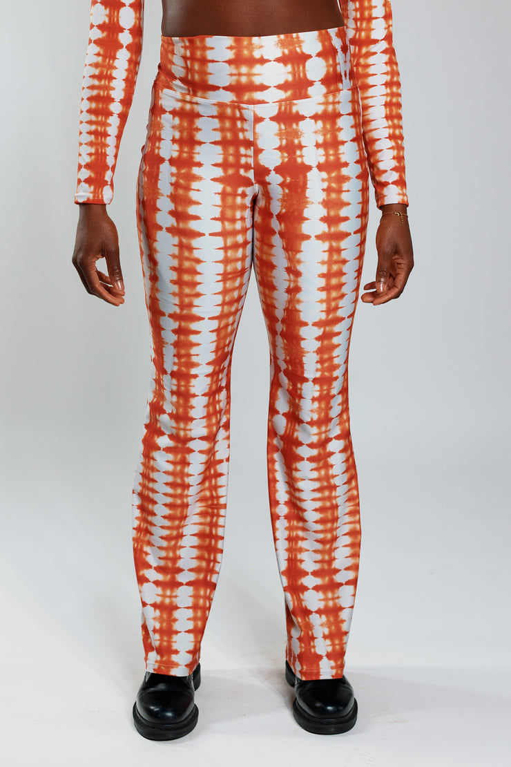 Flared Legging – Orange - Female