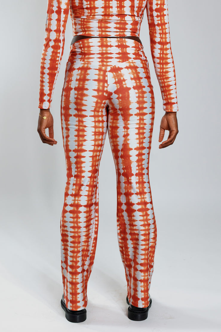 Flared Legging – Orange - Female