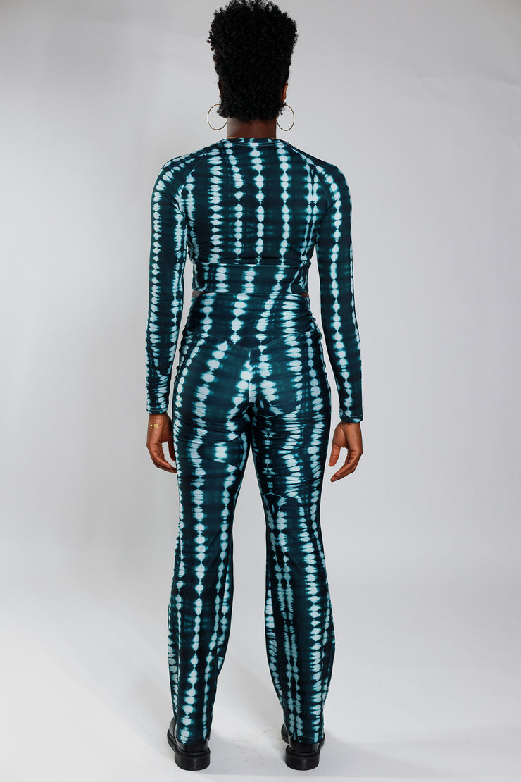 Flared Legging – Deep Green - Female