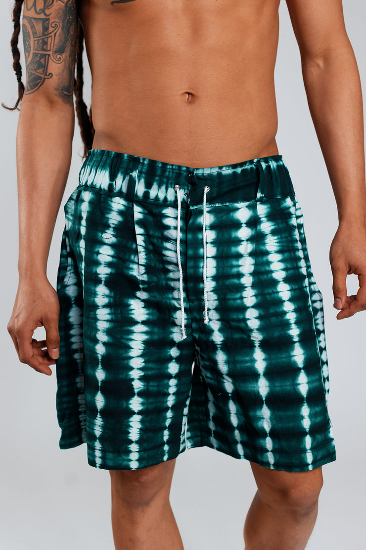 Short Resort Shorts – Deep Green - Unisex