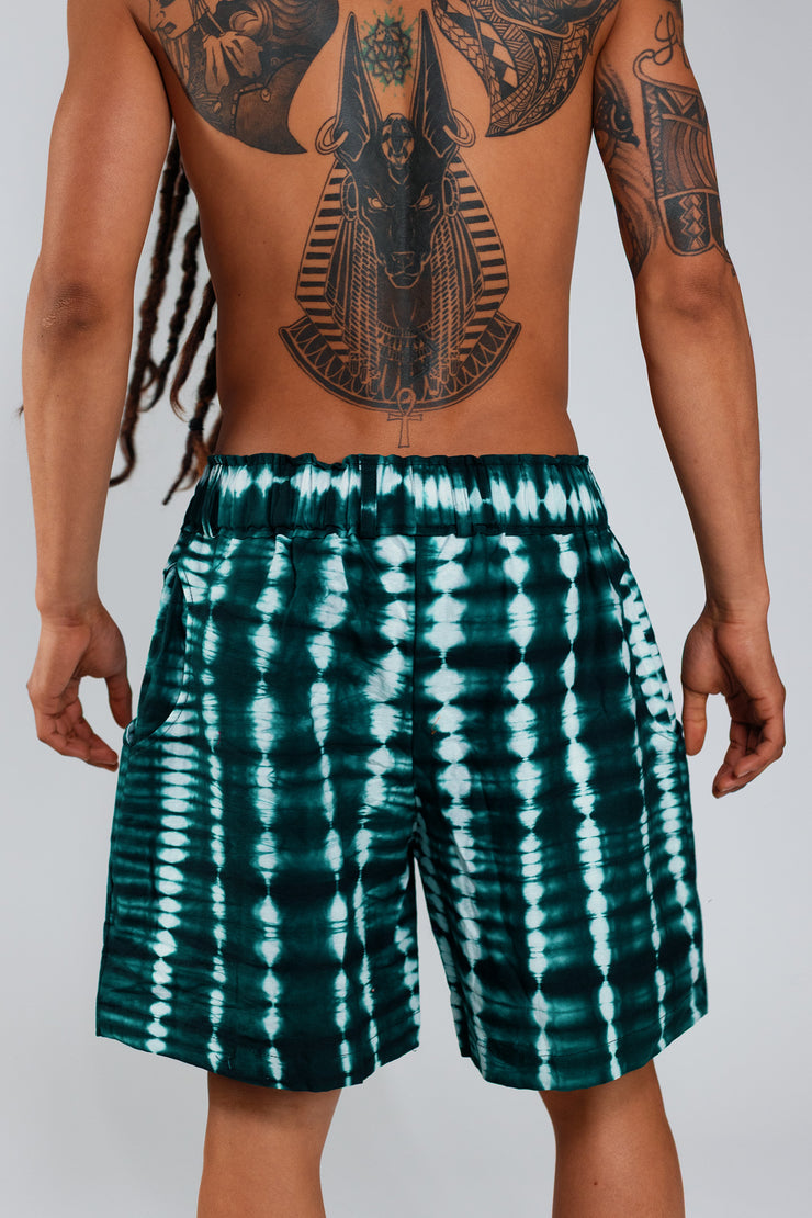 Short Resort Shorts – Deep Green - Unisex