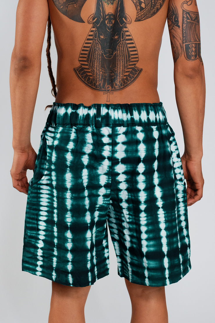 Short Resort Shorts – Deep Green - Unisex