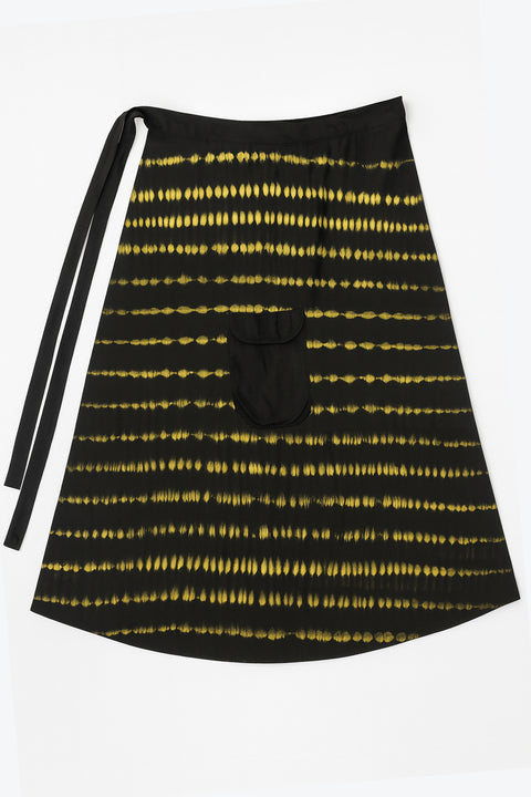 Reversible Cargo Halfskirt – Cargo Black / Yellow - Unisex