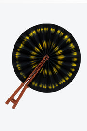 Hand Fan – Black / Yellow