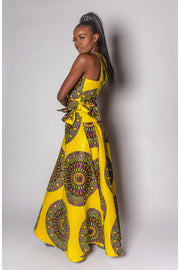 African Print Dress Womens JEKKAH