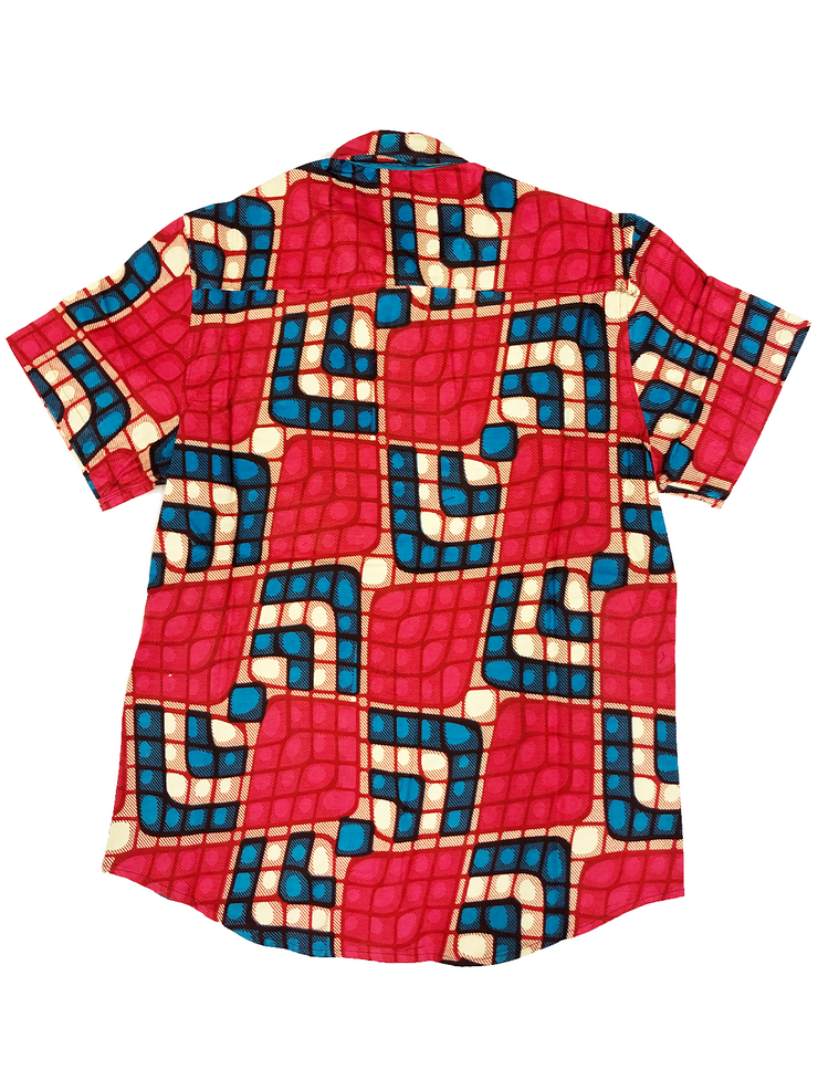 Short Sleeved Shirt - Sotokoi print - Women&