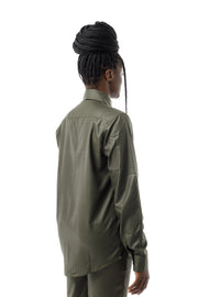 Long Sleeved Shirt - Army Green - Unisex